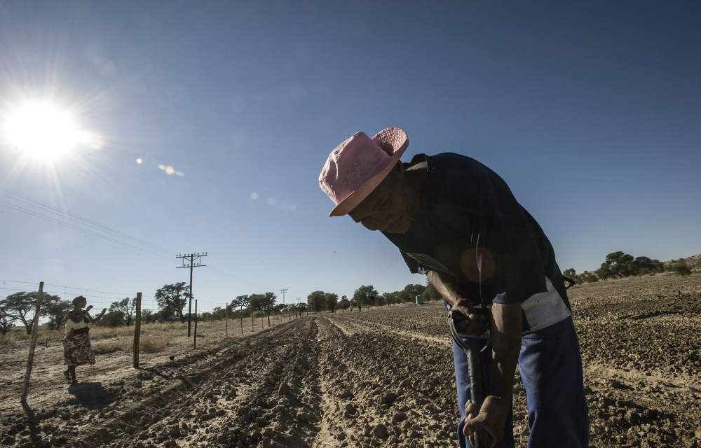 'Van Lingen said the drought had led to job losses on farms and she expected more losses if it did not rain'